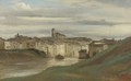 On The Banks Of The Tiber, Rome - Jean-Baptiste-Camille Corot