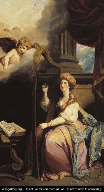 Saint Cecilia - Sir Joshua Reynolds