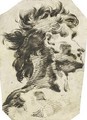 Head Of A Man, Turned To The Right - Giovanni Battista Piranesi