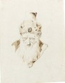 Head Of A Magician - Giovanni Battista Tiepolo