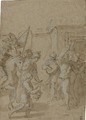The Triumph Of David - Jacopo d'Antonio Negretti (see Palma Giovane)