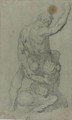 Samson Slaying The Philistines - (after) Jacopo Tintoretto (Robusti)