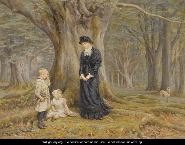 The Lady Of The Manor - Helen Mary Elizabeth Allingham, R.W.S.