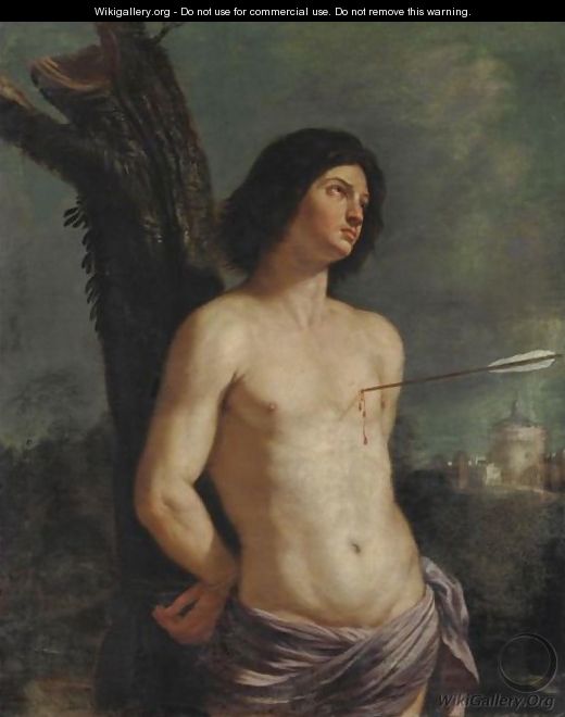 San Sebastiano - (after) Giovanni Francesco Guercino (BARBIERI)