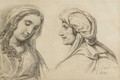 Jeune Fille Et Vieille Femme Vues En Buste - Jacques Louis David