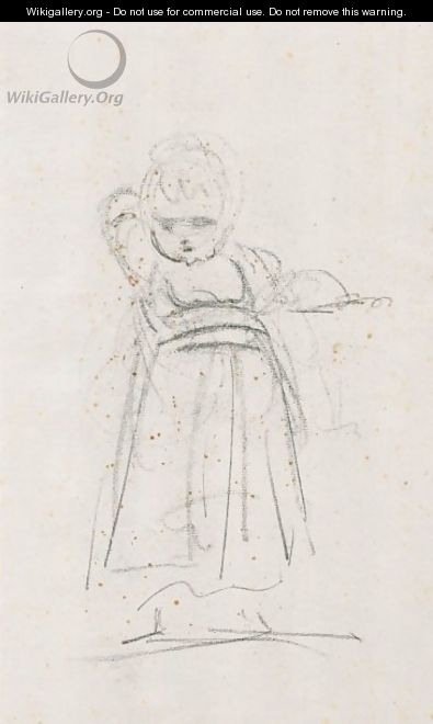 Etude De Petite Fille - (after) Sir Joshua Reynolds