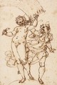 Two Allegorical Figures - (after) Luca Cambiaso