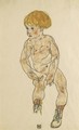 The Artist's Nephew, Anton Peschka, Jr. - Egon Schiele