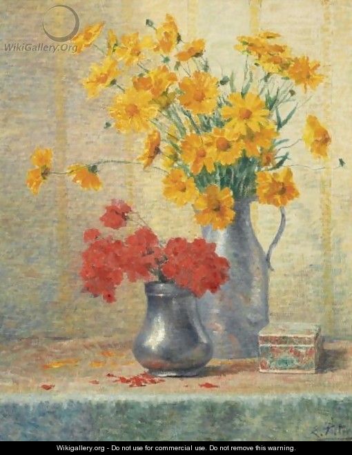 Vase De Fleurs - Evert Pieters