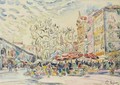 Nice, Le Cours Saleya - Paul Signac