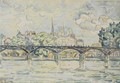 Paris, Le Pont Des Arts - Paul Signac