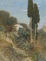 Italian Landscape - Louis Comfort Tiffany