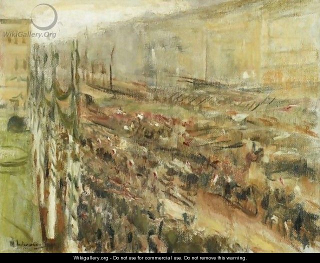 Einzug Der Truppen Auf Dem Pariser Platz (Entrance Of The Troops Into Pariser Platz) - Max Liebermann