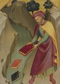 The Magus Hermogenes Casting His Magic Books Into The Water - Lorenzo Monaco