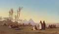 The Pyramids Of Giza, Egypt - Charles Théodore Frère