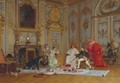 Planning Napoleon's Coronation - Jehan Georges Vibert