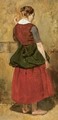 A Girl Standing - Jacob Henricus Maris
