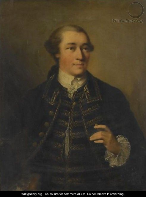 Portrait Of Henry Hanson (1731-1787) - Thomas Frye