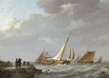 Shipping Off The Dutch Coast 2 - Johannes Hermanus Koekkoek