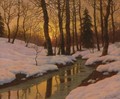 Winter Sunset 2 - Ivan Fedorovich Choultse