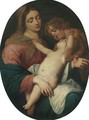 The Virgin And Child With The Infant Saint John The Baptist - (after) Dyck, Sir Anthony van