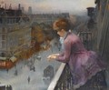 Au Dessus Du Boulevard De Sebastopol, Paris - Charles Leroy Saint Aubert