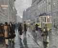 Bredgade I Kobenhavn (Bredgade, Copenhagen) - Paul-Gustave Fischer