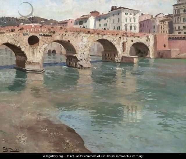Bro I Verona (Ponte Pietra, Verona) - Fritz Thaulow