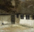 Hjornet Af En Bondegard (Corner Of A Farm) - Vilhelm Hammershoi