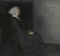 Portrait Of The Artist's Mother - Vilhelm Hammershoi