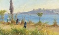 Harem Alla Pesca Sul Bosforo (Harem Girls Fishing By The Bosphorus) - Fausto Zonaro