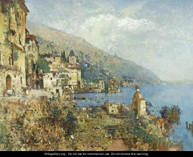 Der Gardasee Bei Gariano (Gariano, Lake Garda) - Robert Russ