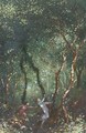 Figures Dancing In The Woods - George William Russell
