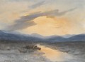 Sunset Over Bog Landscape - William Percy French