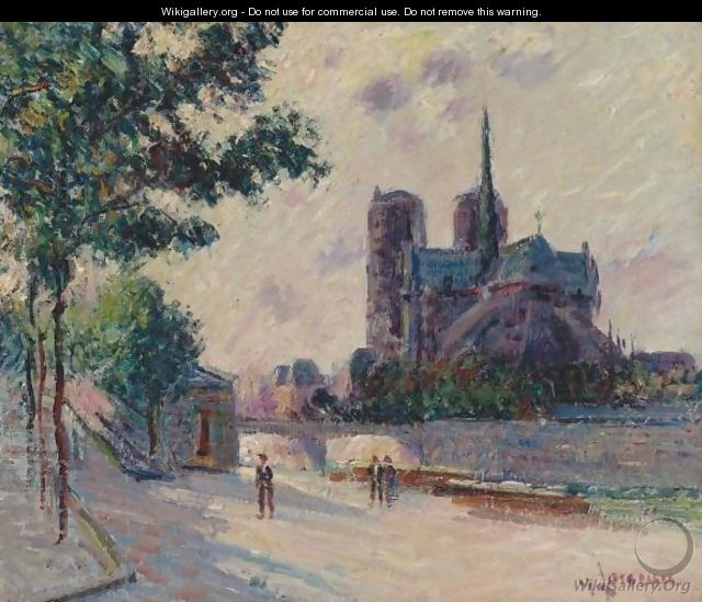 Notre-Dame De Paris - Gustave Loiseau