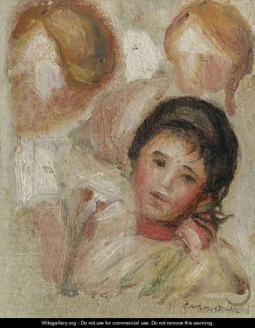 Jeune Fille 2 - Pierre Auguste Renoir