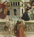 Annunciazione E I Santi Sebastiano E Caterina D'Alessandria - Francesco Fantoni Da Norcia