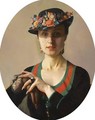 Portrait Of A Lady - Konstantin Andreevic Somov