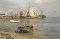 Harbour Scene - Eugene Gustav Ducker