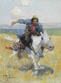 Tatar Horseman - Franz Roubaud