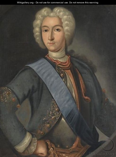 Portrait Of Peter II - (after) Johann Heinrich Wedekind