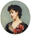 Portrait Presume De La Comtesse Jacquemont, Nee Brialle - Raimundo de Madrazo y Garreta