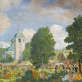 The Village Fair - Boris Kustodiev