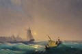 Shipping Off The Dutch Coast - Ivan Konstantinovich Aivazovsky