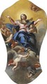 La Vergine In Gloria Sorretta Dagli Angeli - Sebastiano Conca