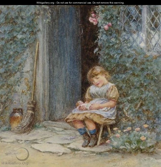 The Young Mother - Helen Mary Elizabeth Allingham, R.W.S.
