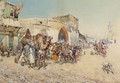 An Arab Market - Mariano De Franceschi