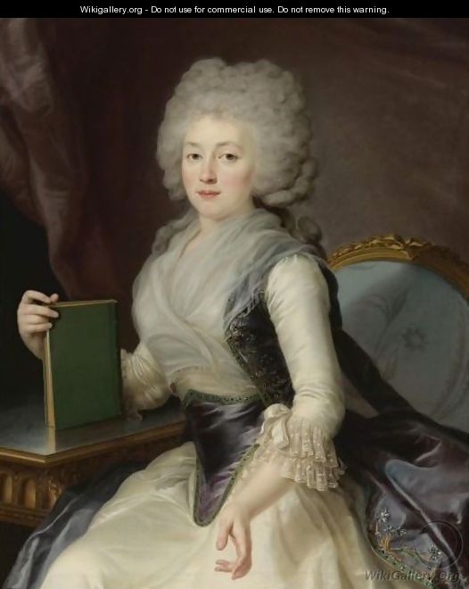 Portrait Of Madame Zouboff - Jean-Louis Voille