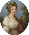 Portrait Of A Young Woman, Possibly Anna Charlotta Dorothea Von Medem, Duchess Of Courland - Angelica Kauffmann