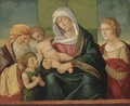 The Holy Family With The Infant Saint John The Baptist And Saint Elizabeth - Venetian School